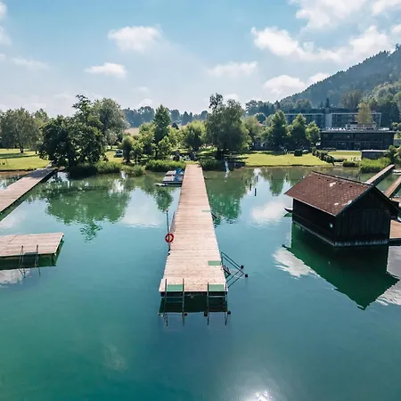 Frühstück Terrasse Mit 2 Schlafzimmer Apartment Unterburg am Klopeiner See